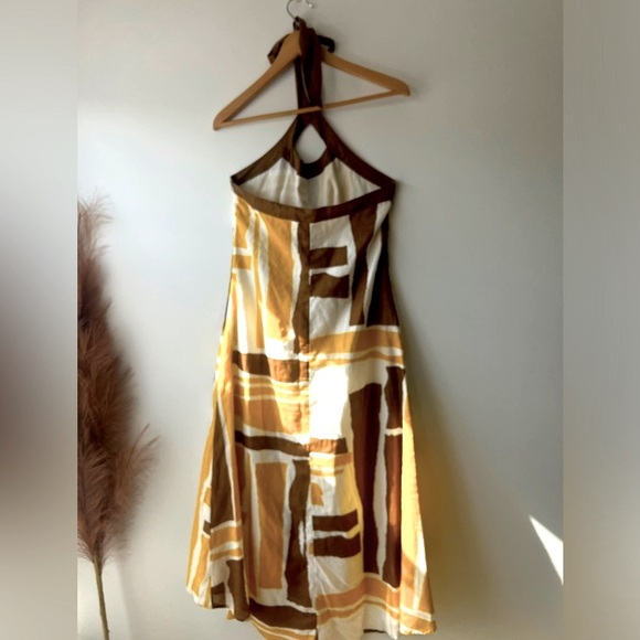 Merona high/low halter dress size 6 - Picture 4 of 8